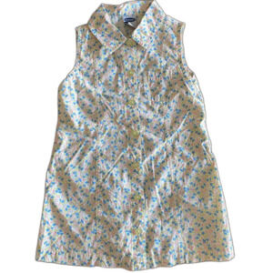 Old Navy Vintage Floral Button-up Dress Girls' 4/5